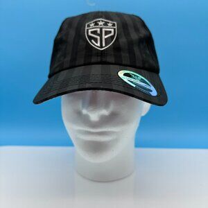 Subtle Patriots Unisex Covert‎ Patriotic Adjustable Runners Hat Cap, OSFM, Black